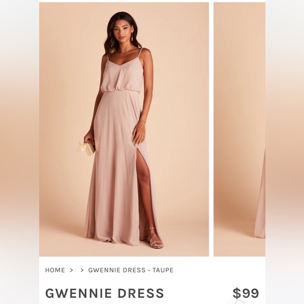 Birdy Grey Gwennie Dress Taupe 1X